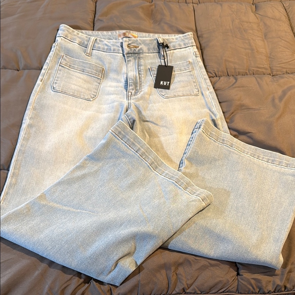 Kut from the Kloth Light Wash High Rise Women's Jeans